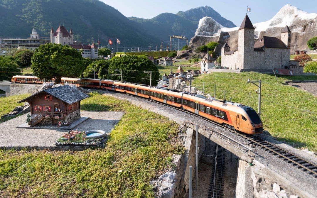 Il Voralpen-Express alla Swissminiatur