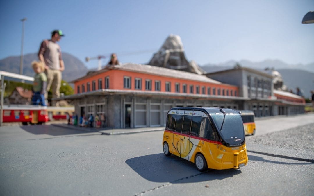 Deux SmartShuttles pour le parc Swissminiatur