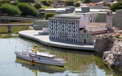 En bateau vers Swissminiatur