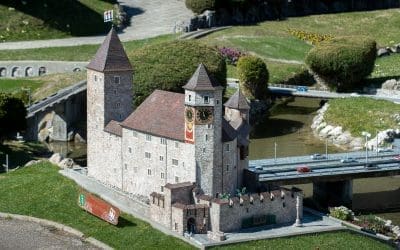 Neues Modell: das Schloss von Rapperswil