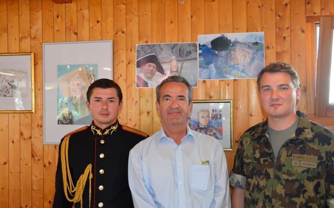 I cadetti della Scuola di Musica Militare in visita al parco!