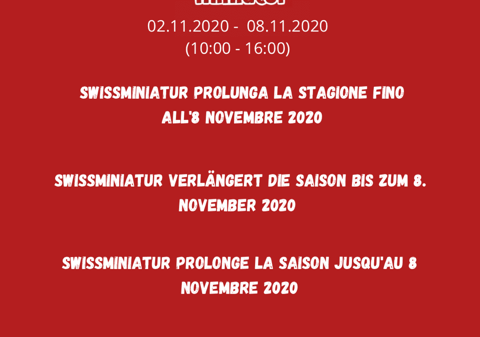 La saison n’est pas finie!