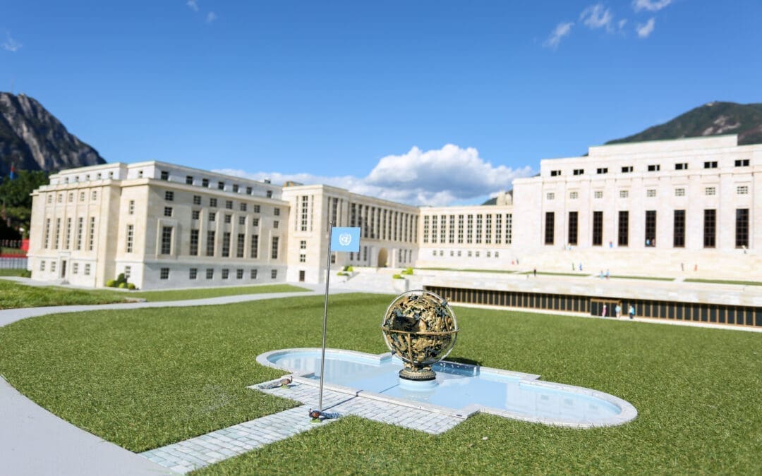 Le Palais des Nations à Swissminiatur