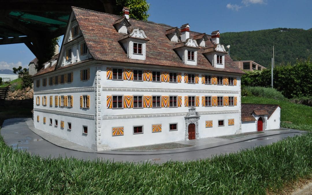 Official inauguration of the Freuler Palace at Swissminiatur